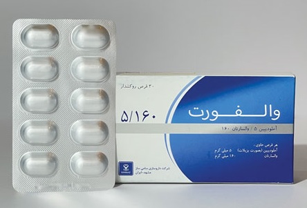 تصویر VALFORT 5/160 MG Tablet